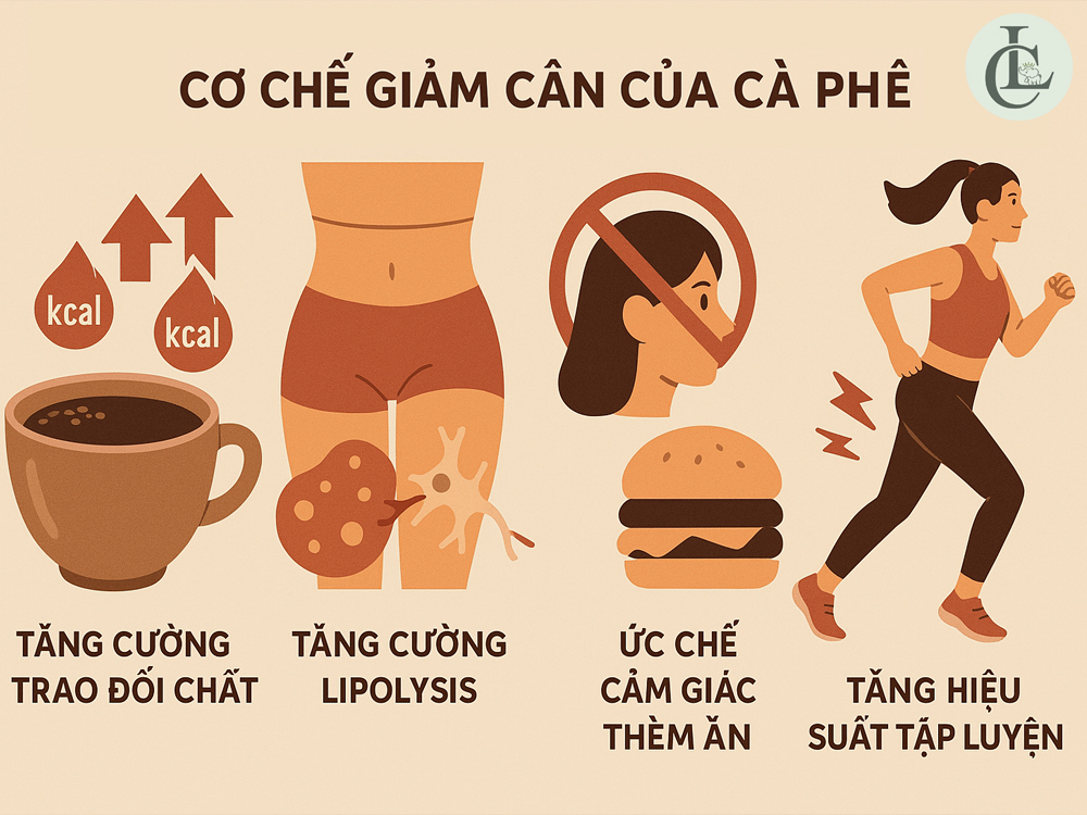 uống cà phê giảm cân