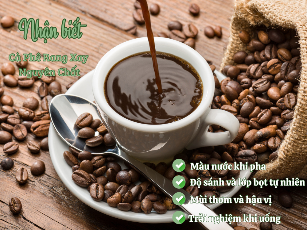 cà phê rang xay nguyên chất ngon